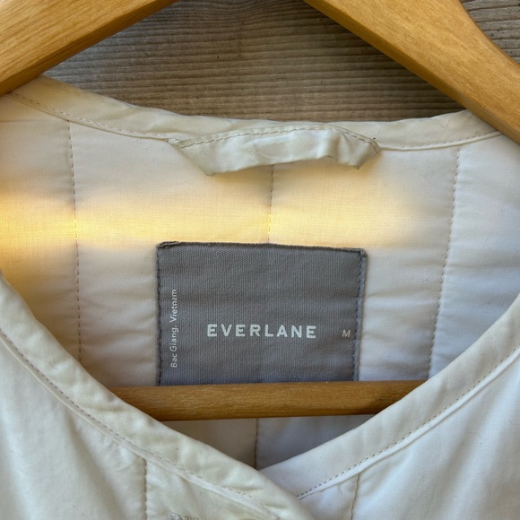 Everlane Cream Quilted Jacket – Great Condition - Picture 4 of 6